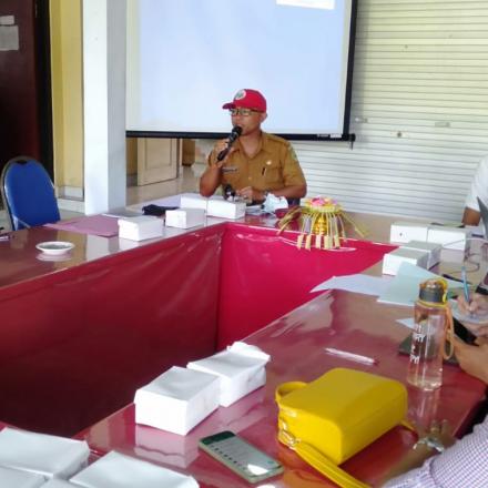 Rapat Rutin RDS (Rumah Desa Sehat)