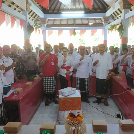 Acara Evaluasi Lomba Desa Wanasari Tahun 2024