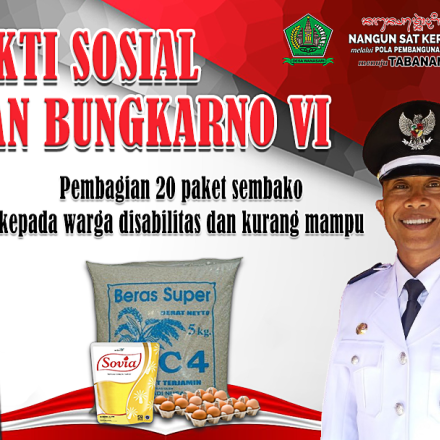 Kegiatan Bhakti Sosial Dalam Rangka Bulan Bung Karno Tahun 2024
