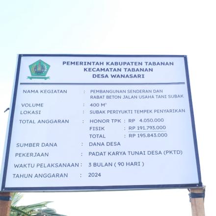 Jalan Usaha Tani